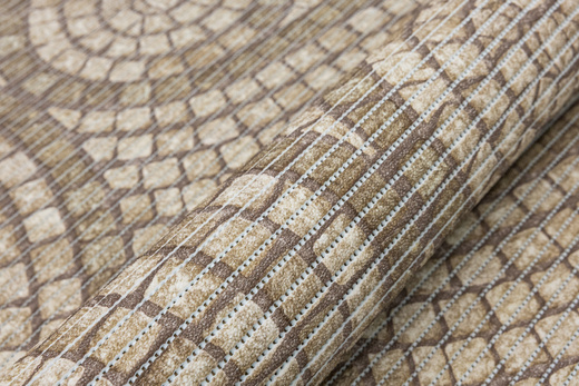 Mata Łazienkowa 222B Mozaika Brąz Beż szerokość 65 cm