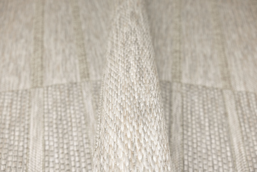 Dywan Sznurkowy Oria 82VH7-Y Beż Szary Prostokąty Gruby Splot