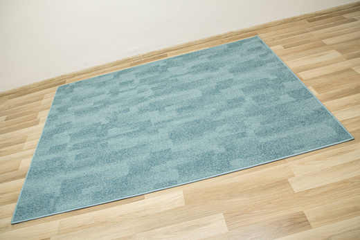 Dywan Pętelkowy Club 81 Turkus Melanż Cieniowany