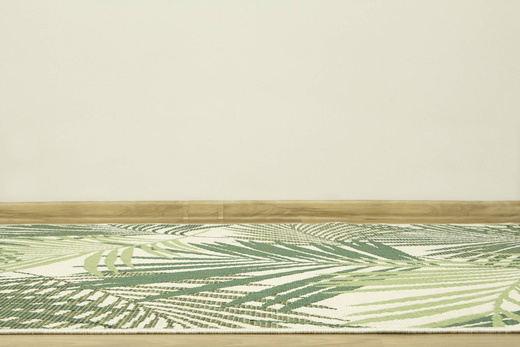 Dywan Sznurkowy Syrena 19433/62 Palmy Zieleń Krem