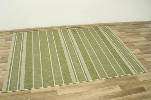 Dywan Sznurkowy Split 48118/461 Oliwkowy Zielony Beż Pasy