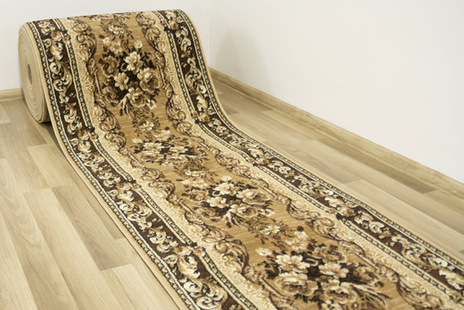 Chodnik Gold 235/12 beż szerokość 100 cm